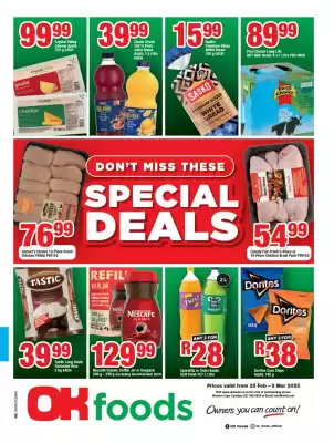 OK Foods catalogue (valid until 9-03)