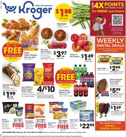 Kroger Weekly Ad week 9 Page 1