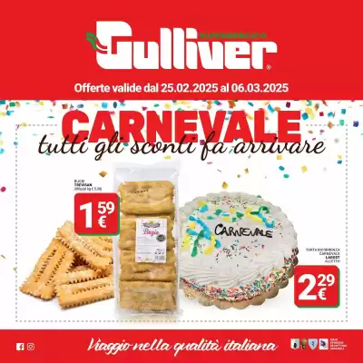 Volantino Supermercati Gulliver (valido fino al 6-03)