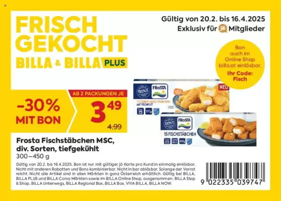 Billa Flugblatt (gültig bis 16-04)