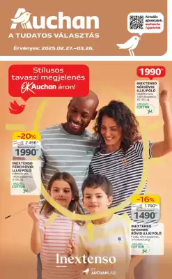 Auchan akciós újság (érvényes eddig: 26-03)