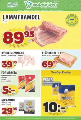 Matvärlden Tensta reklamblad (giltig till och med 2-03)