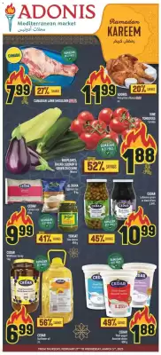 Marché Adonis flyer (valid until 5-03)