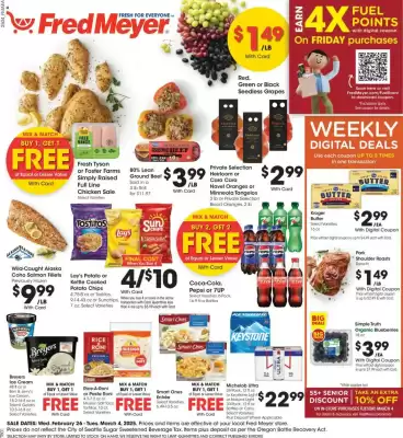 Fred Meyer Weekly Ad (valid until 4-03)