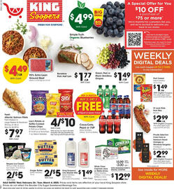 King Soopers Weekly Ad week 9 Page 1