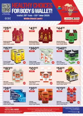 Africa Cash and Carry catalogue (valid until 3-03)