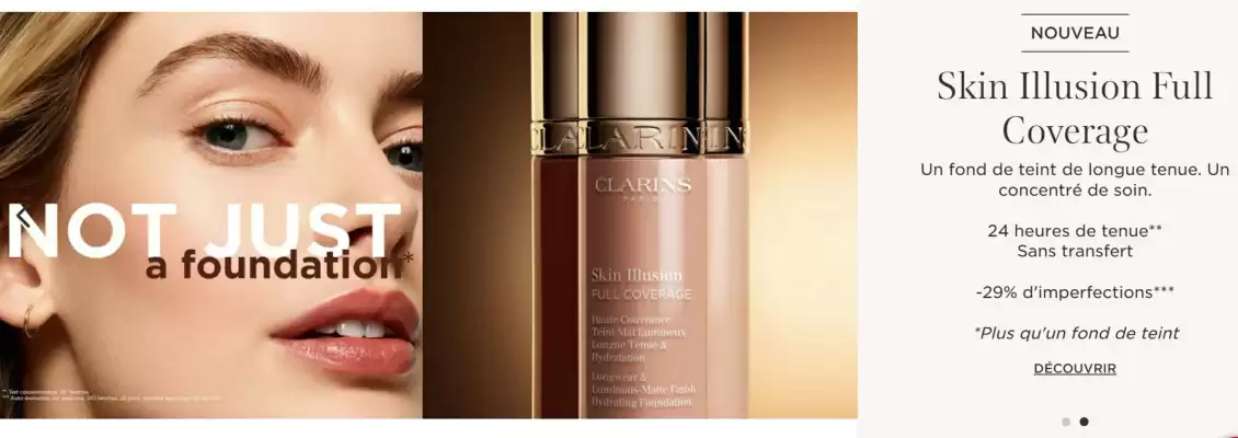 Catalogue Clarins (valable jusqu'au 16-03)