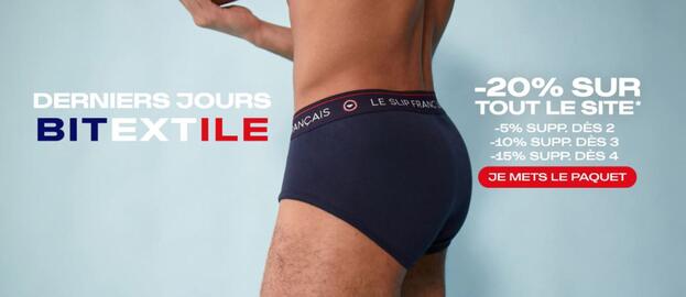 Catalogue Le Slip Français page 1