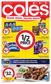 Coles catalogue week 9 Page 1