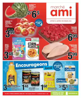 Marche Ami flyer (valid until 5-03)