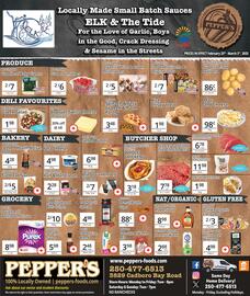 Pepper's Foods flyer week 9 Page 1