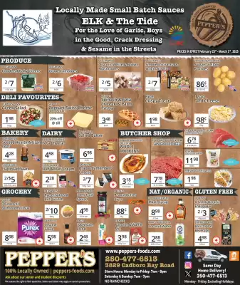 Pepper's Foods flyer (valid until 5-03)