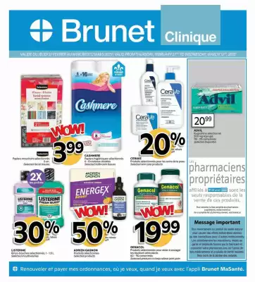 Brunet flyer (valid until 5-03)