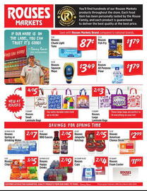 Rouses Weekly Ad Page 1