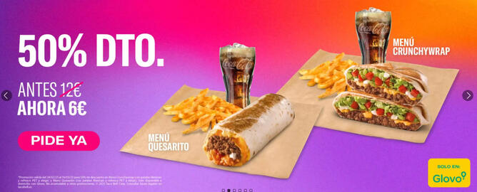 Folleto Taco Bell Página 1