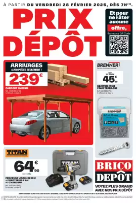 Catalogue Brico Dépôt (valable jusqu'au 13-03)