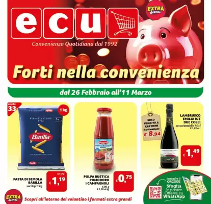 Volantino Ecu Discount (valido fino al 11-03)