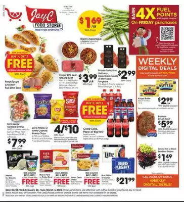 JayC Weekly Ad (valid until 4-03)