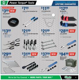 O'Reilly Auto Parts Weekly Ad Page 2