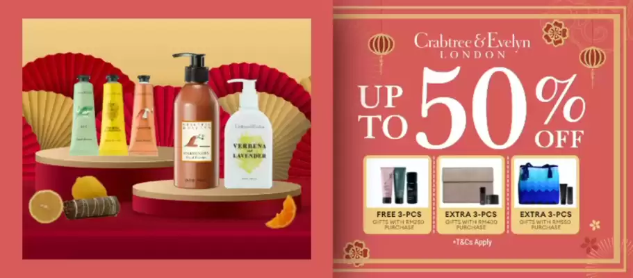 Crabtree & Evelyn flyer (valid until 11-03)