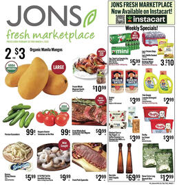 Jons International Weekly Ad Page 1