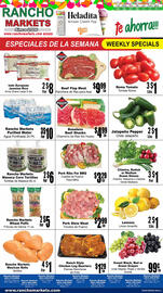 Rancho Markets Weekly Ad Page 1