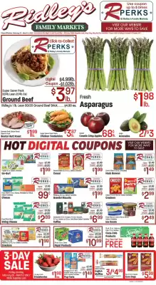 Ridley's Family Markets Weekly Ad (valid until 3-03)