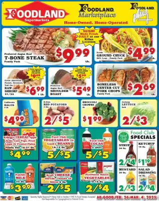 Foodland Weekly Ad (valid until 4-03)