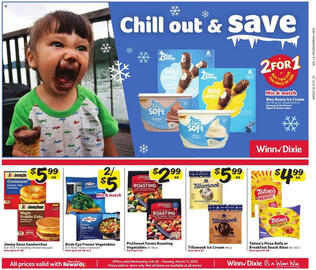 Winn Dixie Weekly Ad Page 1