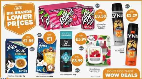 B&M Stores leaflet Page 1