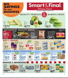 Smart & Final Weekly Ad Page 1