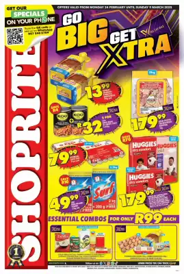 Shoprite catalogue (valid until 9-03)