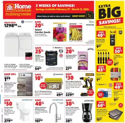 Home Hardware flyer (valid until 12-03)