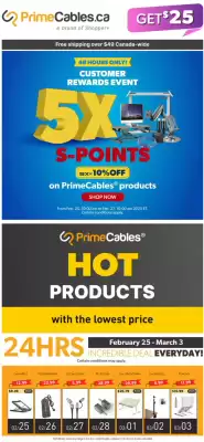 Primecables flyer (valid until 4-03)