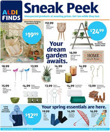 Aldi Weekly Ad week 10 Page 1