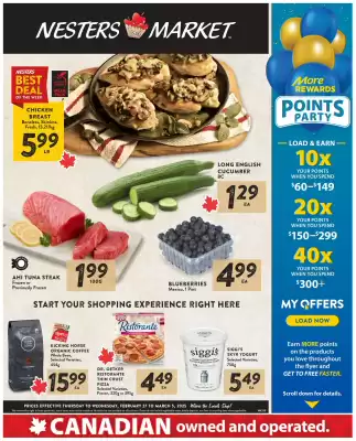 Nesters Market flyer (valid until 5-03)