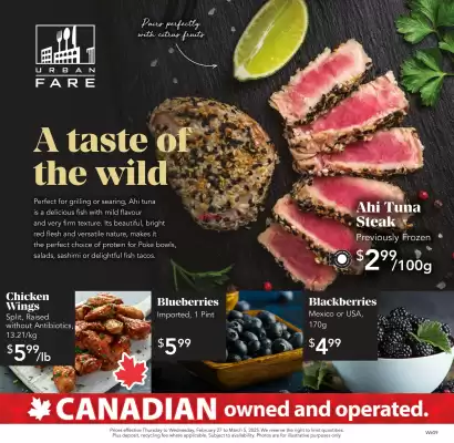 Urban Fare flyer (valid until 5-03)