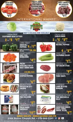 Fred's Farm Fresh flyer (valid until 4-03)