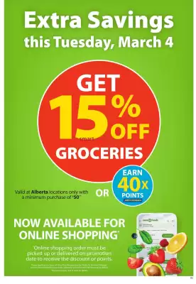 Save on Foods flyer (valid until 4-03)