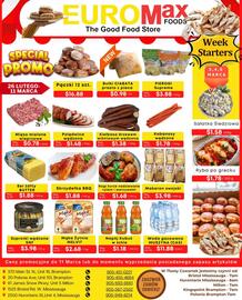 EuroMax Foods flyer week 9 Page 1