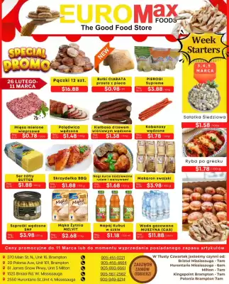 EuroMax Foods flyer (valid until 4-03)