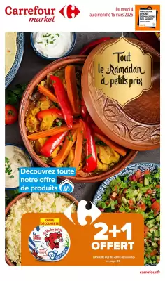 Catalogue Carrefour Market (valable jusqu'au 16-03)