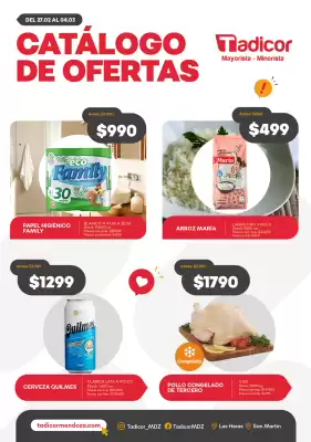 Catálogo Supermercados Tadicor (válido hasta 4-03)