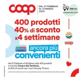 Volantino Coop Unicoop Tirreno Pagina 1