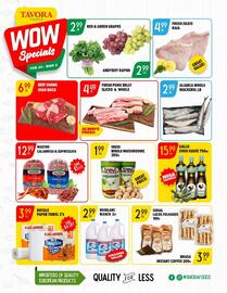 Tavora Foods flyer week 9 Page 1