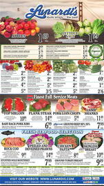 Lunardis Weekly Ad week 9 Page 1