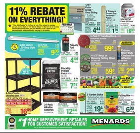 Menards Weekly Ad Page 1