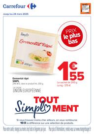 Catalogue Carrefour | FEUILLET DIGITAL SIMPL' page 1