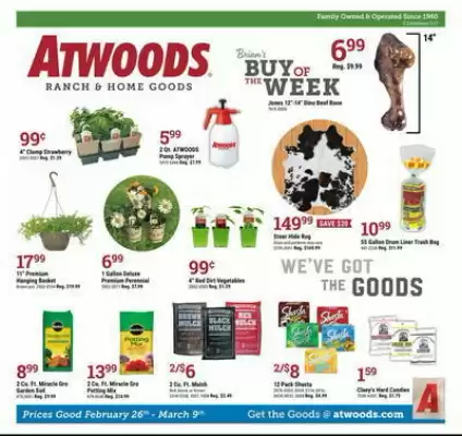 Atwoods Ranch & Home Weekly Ad (valid until 9-03)