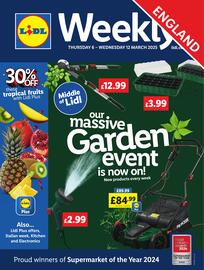 Lidl leaflet week 10 Page 1